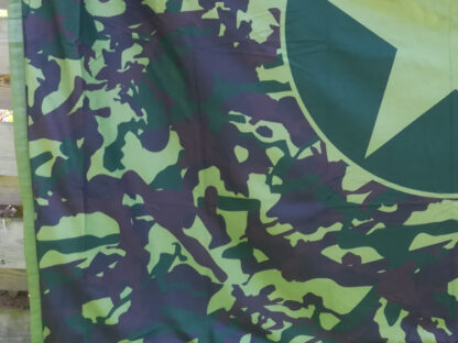 Camouflage waterafstotend picknickkleed met capuchon 190 x 150 "Army Dreamer" - Afbeelding 2
